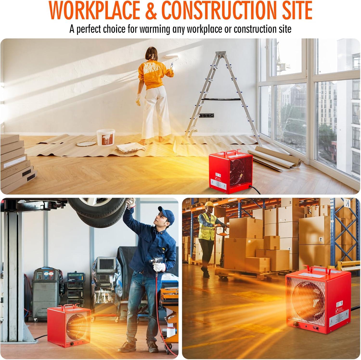 image:imageDR INFRARED HEATER DR988 240V Electric Industrial Garage Workshop Warehouse Construction Heater 5600W Thermostat 37113 F Portable Wall Ceiling Mount5600 Watts