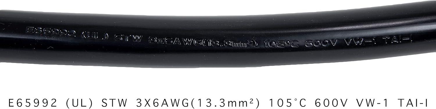image:imageDr Infrared Heater DRPS101 Power Cord with NEMA 650P Plug 9Feet Black9Feet