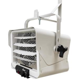 DR. INFRARED HEATER DR-910F 10,000-Watt 240V Heavy-Duty Hardwired Shop Garage Heater Wall/Ceiling Mounted with Remote Controlled Thermostat(6000 Watts)