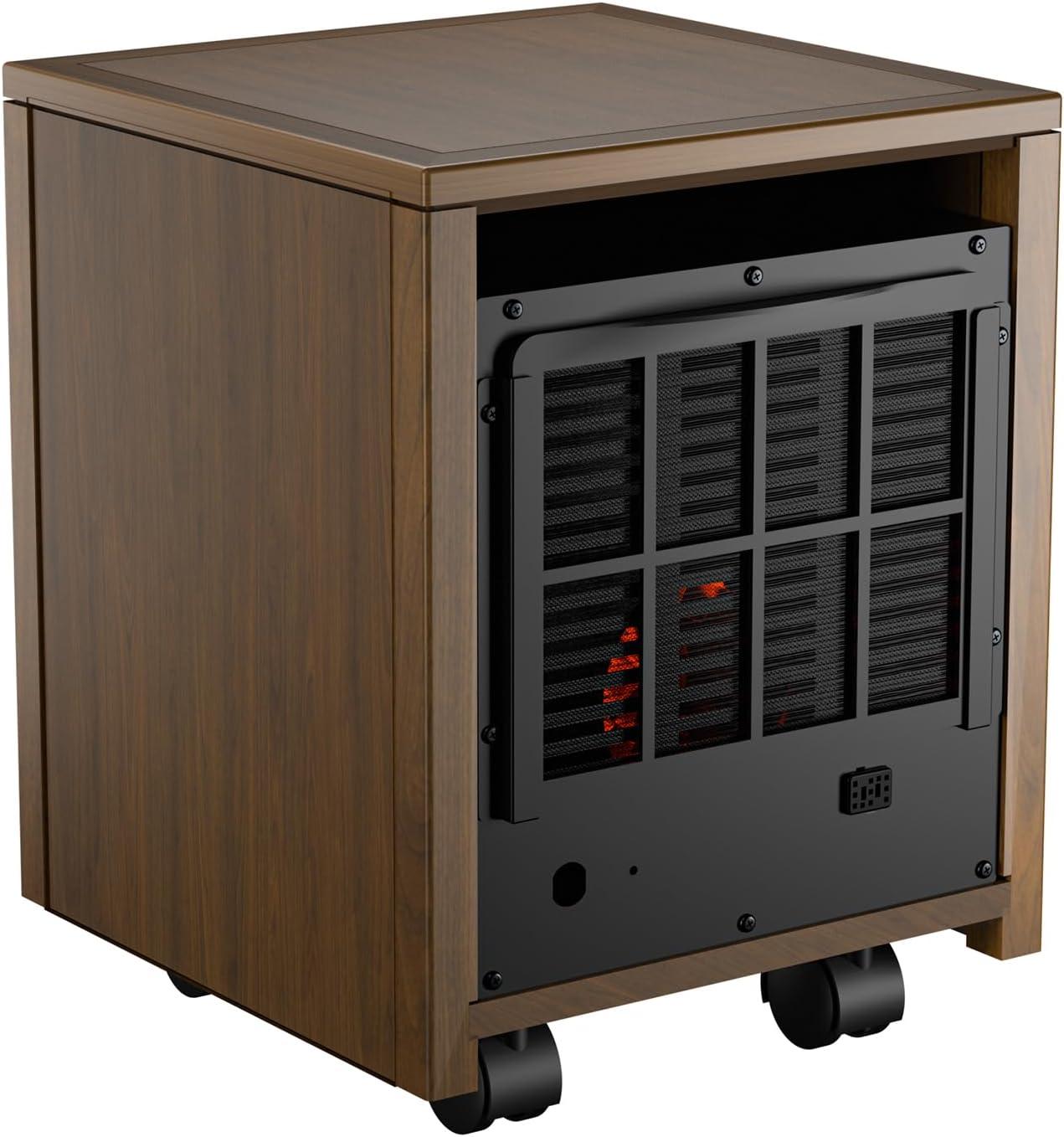 image:imageDr Infrared Heater DR998 1500W Space Heater with Humidifier Oscillation Fan amp Remote Control CherryOriginal
